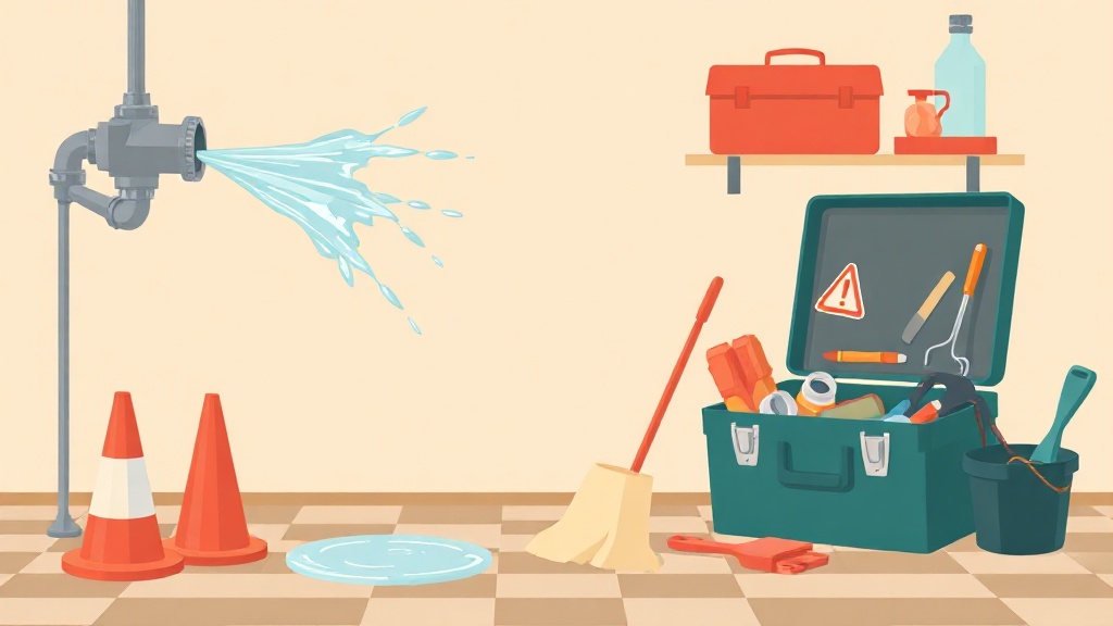 Comment couper l'arrivée d'eau chez soi en cas de fuite